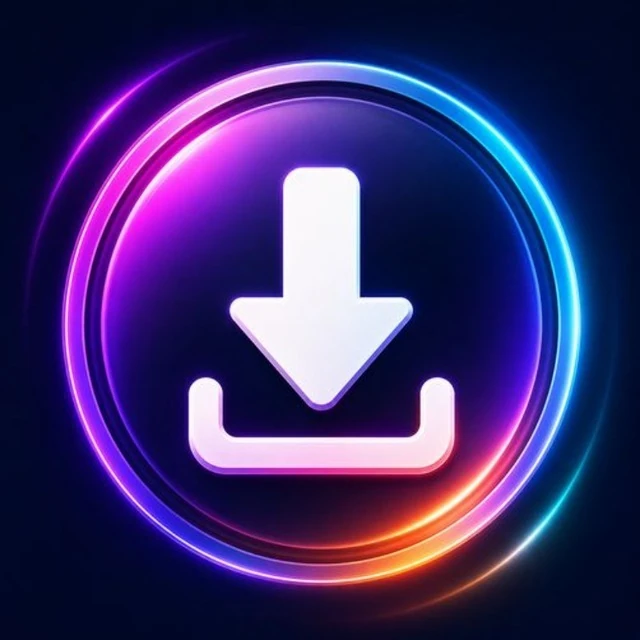 Link Media Saver Telegram video downloader bot logo
